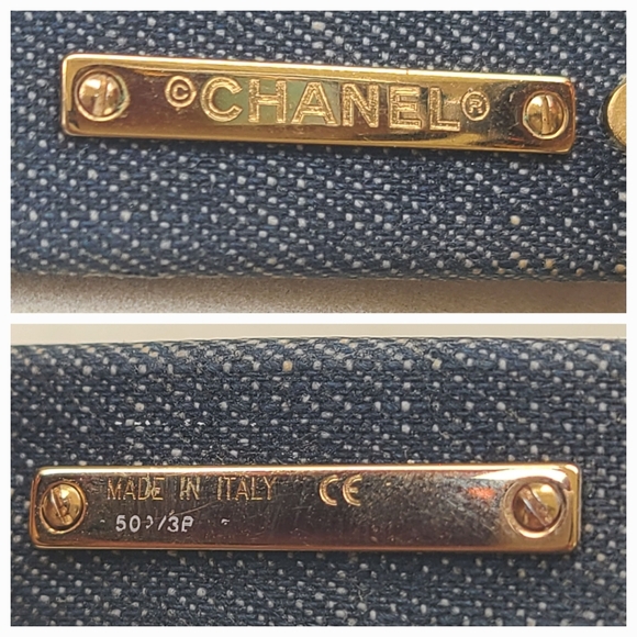 Authentic CHANEL Denim CC Sunglasses Havana- Great Condition - Picture 6 of 12